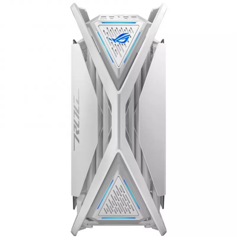ASUS ROG GR701 Hyperion White, PC, Weiß, ATX, EATX, micro ATX, Mini-ITX, Aluminium, Multi, Front