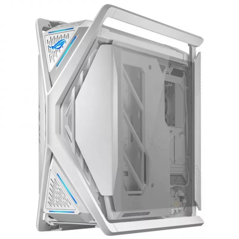 ASUS ROG GR701 Hyperion White, PC, Weiß, ATX, EATX, micro ATX, Mini-ITX, Aluminium, Multi, Front