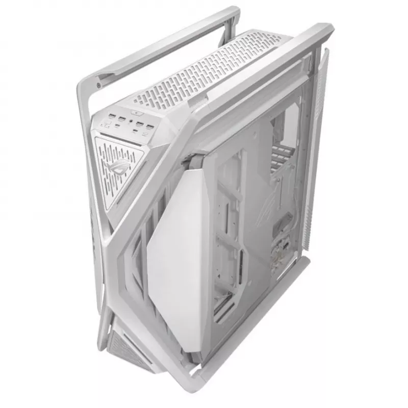 ASUS ROG GR701 Hyperion White, PC, Weiß, ATX, EATX, micro ATX, Mini-ITX, Aluminium, Multi, Front