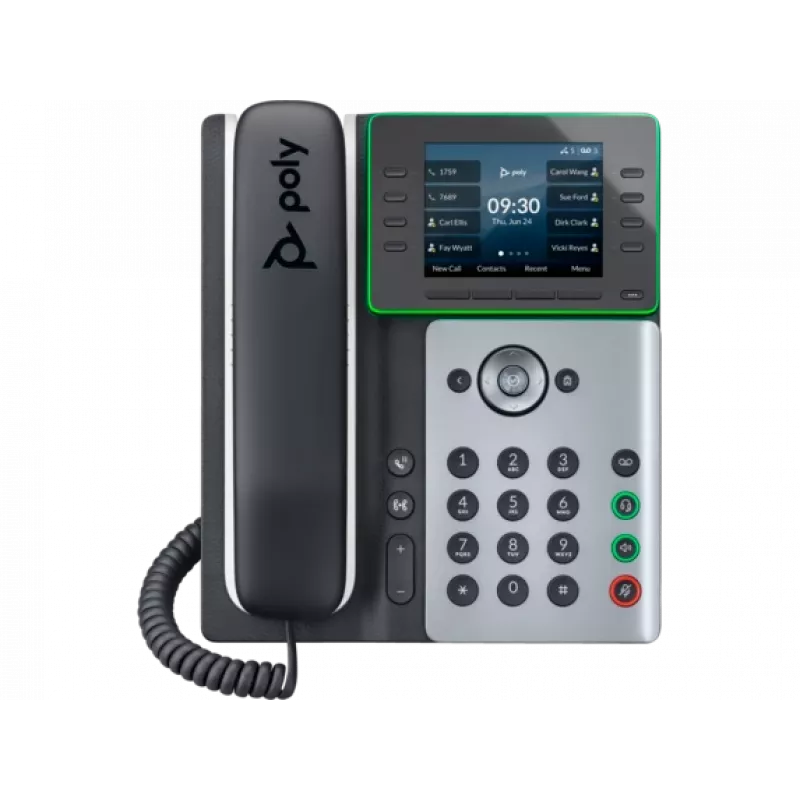 HP Poly Edge E320 IP-Telefon und PoE-fähig, IPS, 320 x 240 Pixel, 4:3, HTTPS, ENERGY STAR, EAC, RoHS, Federal Communications Commission (FCC), CE, BSMI