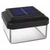 GB128 LED-Solarleuchte für Zaunpfosten und Garten, Schwarz - Grün Blue