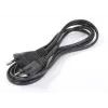 Savio - Netzkabel 2-polig M 3m CL-105 Schwarz - Kabel (CL-105)