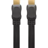 Goobay | High Speed HDMI Flachkabel mit Ethernet | 61279 | HDMI-Stecker (Typ A) | HDMI (Typ A) | HDMI auf HDMI | 2 m