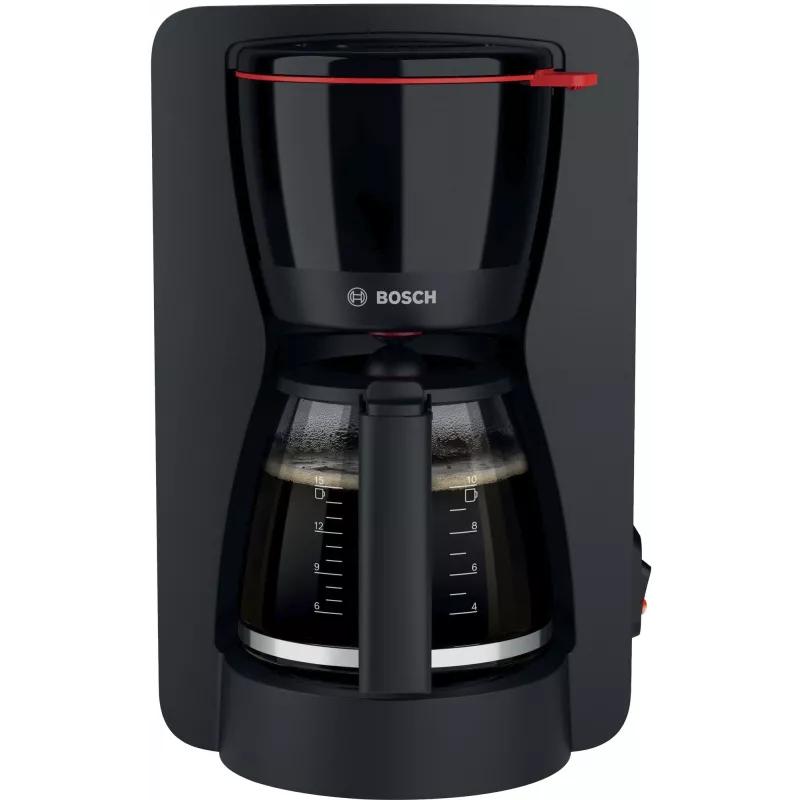 Filterkaffeemaschine Bosch TKA2M113, 1,25 l Wassertank, 15 Tassen, schwarz