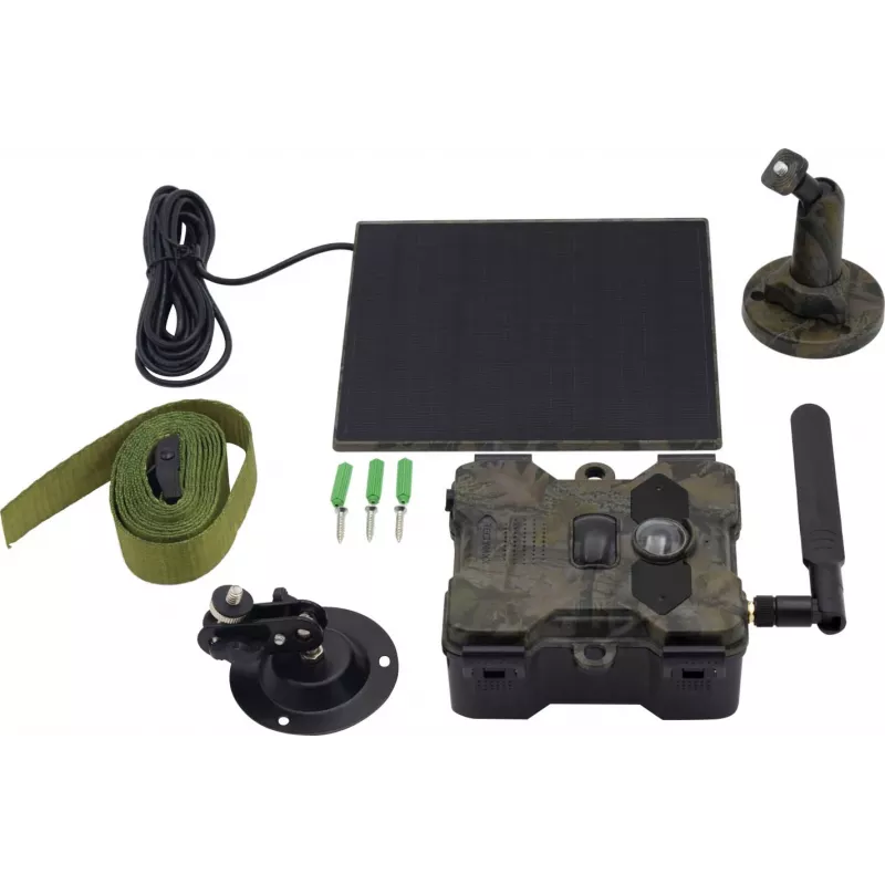 Technaxx 4G Wildcam TX-189 Outdoor-Kamera 4MP CMOS Solarpanel