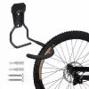 Fahrrad-Wandhalterung MACLEAN MC-433 vertikaler Fahrradhalter, klappbar, breitenverstellbar, für Fahrräder bis 20 kg, schwarz