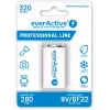 Wiederaufladbare Batterie everActive EVHRL22-320 9V NiMH prismatisch 8,4V, 55 g, 48,5 mm