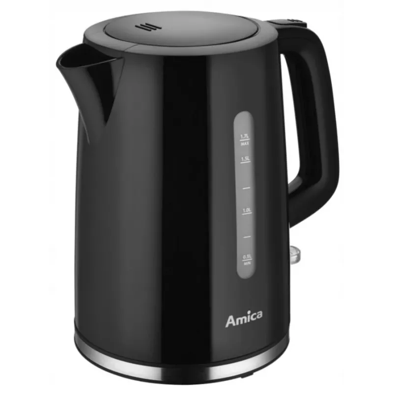 Wasserkocher AMICA 1,7 l 2200 W schwarz