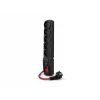 ACAR F5 POWER Schwarz 5 AC-Ausgänge 230 V 10 m