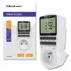 Elektronischer Timer QOLTEC PC0628 mit LCD-Anzeige, 24-Stunden-Countdown