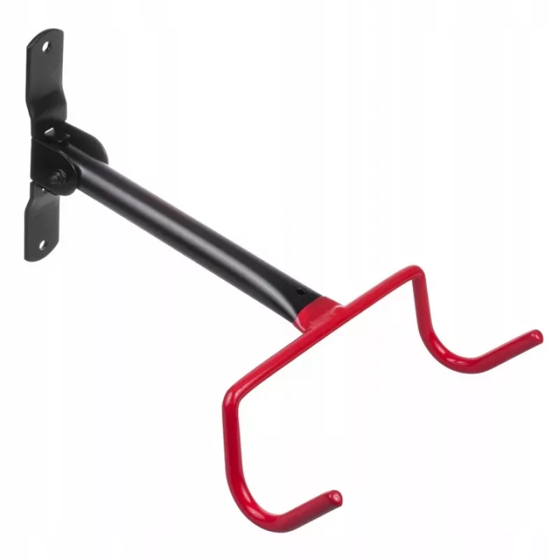 Wandmontierter Fahrradständer MACLEAN MC-430, horizontale Halterung, trägt bis zu 30 kg, schwarz