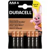Batterie Duracell AAA R03 6 Stück
