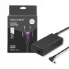 Mobiles Ladegerät QOLTEC 51773, 42W, 14V 3A, Eingang 220–240V 50/60Hz, schwarz, 1,19m Kabel