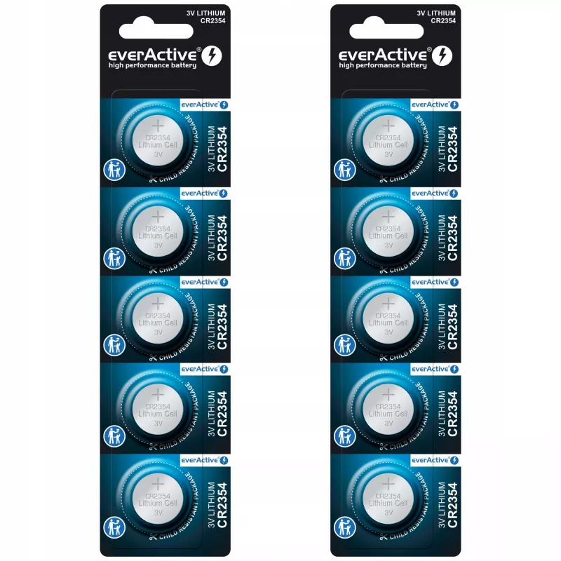 Lithium-Knopfzelle everActive CR2354 - Blister 5 Stk.