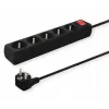 Savio SAVIO LZ-03 Steckdosenleiste Schwarz