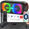 Tragbarer Mono-Bluetooth-Lautsprecher BLOW 30-392# – 6.000 mAh Akku, 6,5 W RMS, Bluetooth 5.0, MicroSD, AUX, Micro-USB, 2 Lautsprecher, schwarz