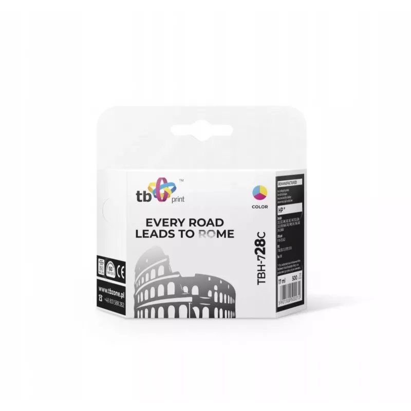 Ink TBH-728C (HP No. 28 - C8728A) Farbe wiederaufbereitet