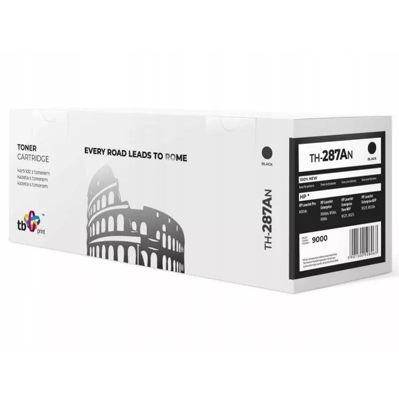 Toner für HP CF287A Lj M506 Bk TH-287AN Neu