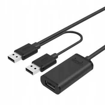 Aktives Verlängerungskabel USB 2.0, 20m; Y-279