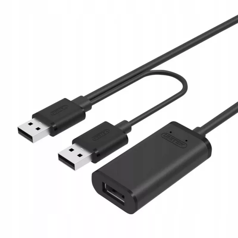 Aktives Verlängerungskabel USB 2.0, 20m; Y-279