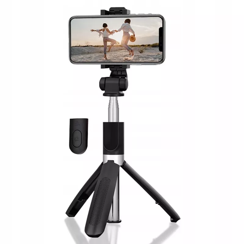 Stativ MEDIA-TECH MT5542 Selfie-Stativ 2in1 höhenverstellbar leicht