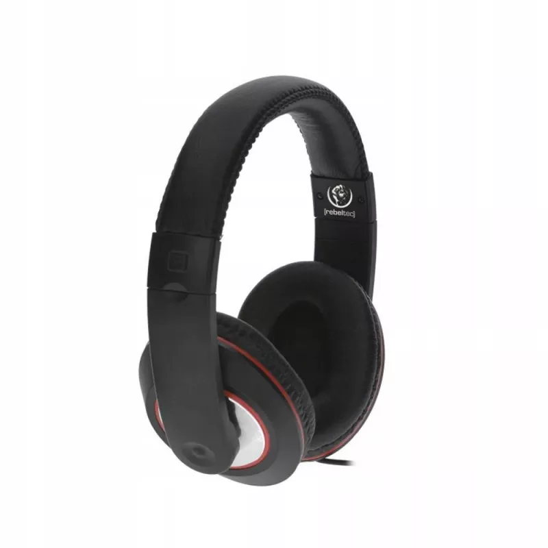 Rebeltec Kopfhörer kabelgebunden Over-Ear Schwarz