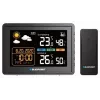 Wetterstation BLAUPUNKT WS30BK mit kabellosem Außensensor, Farb-LCD, Uhr, Alarm, Barometer, °C, 1 Sensor