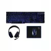 Tastatur Maus inklusive Rebeltec SHERMAN Gaming USB QZERTY Englisch Schwarz