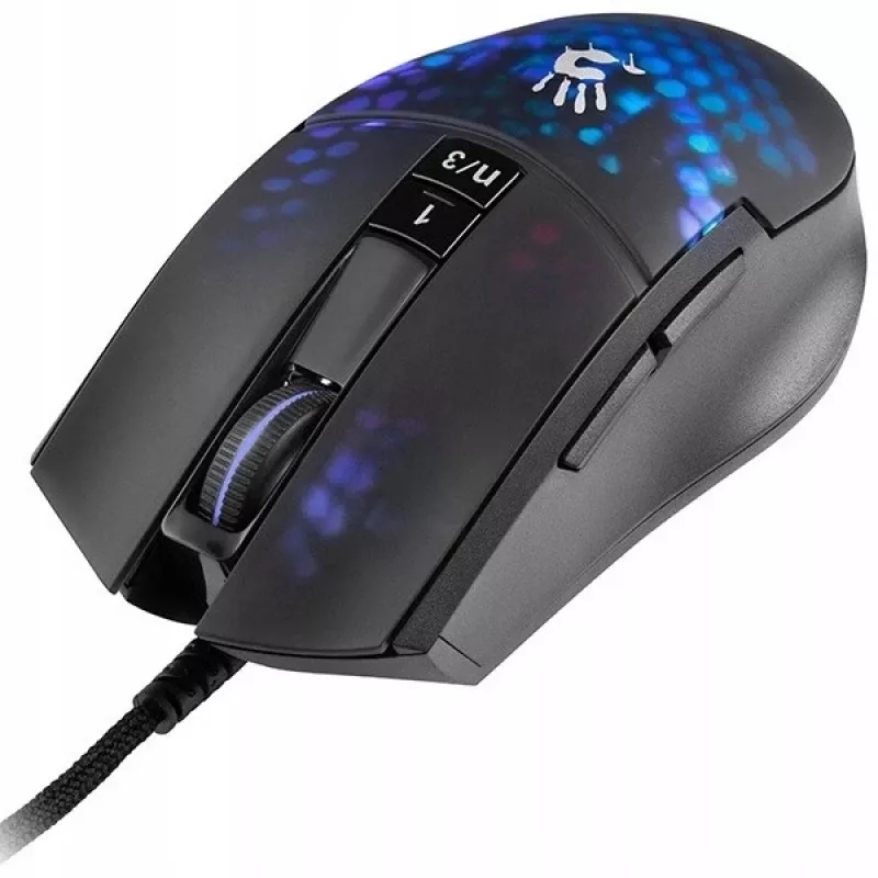 A4Tech BLOODY A4TMYS47113 L65 MAX RGB Honeycomb (Activated) Maus USB Typ-A Optisch 12 000 DPI