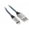 Lightning-Kabel Tracer TRAKBK46269 1 m Schwarz Blau Silber