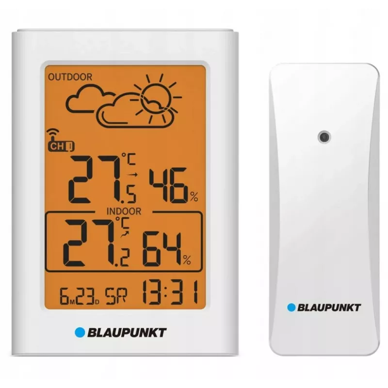 Kabelloser Lautsprecher BLAUPUNKT WS15WH Bluetooth Tragbar, weiß, Modell RTVBLWS002