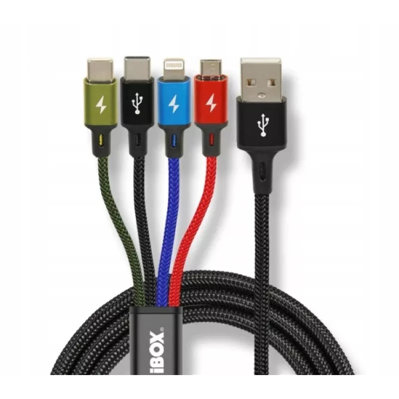 Universal 4 in 1 charging Kabel I-BOX USB IKUM4W1