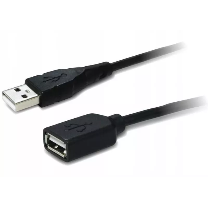 USB-Verlängerungskabel Unitek Y‑C418GBK 5 m USB A auf USB A USB 2.0, schwarz