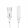 USB Typ 3.1 C (M) – Klinke 3,5mm (F) Audio-Adapter Weiß SAVIO AK-52