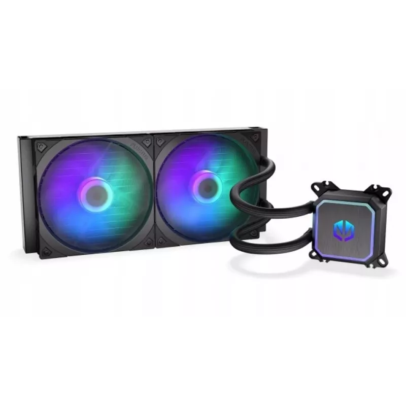 ENDORFY Navis F280 ARGB Computergehäuse All-in-One-Flüssigkeitskühler 14 cm Schwarz 1 Stk.