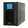 Qoltec 53042 USV (unterbrechungsfreie Stromversorgung) Doppelwandlung (Online) 1 kVA 800 W 2 AC-Ausgänge