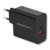 Netzteil QOLTEC 51716 — AC 220–240V auf 20V 3A (63W), schwarz, universelles Indoor-Ladegerät