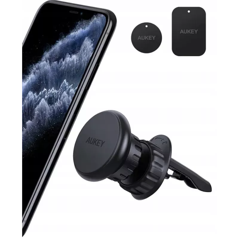 Autohalterung Aukey HD-C74 universal verstellbar für Smartphones, Armaturenbrett-/Windschutzscheibenhalterung