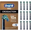 Oral-B Pro CrossAction Ersatzbürstenköpfe, 12 St.