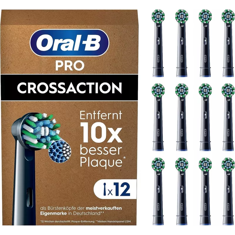 Oral-B Pro CrossAction Ersatzbürstenköpfe, 12 St.