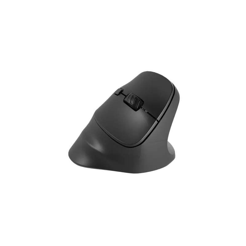 Kabellose optische Maus NATEC CRAKE 2 — Bluetooth 5.2, 2400 DPI, 6 Tasten, rechtshändig, schwarz