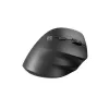 Kabellose optische Maus NATEC CRAKE 2 — Bluetooth 5.2, 2400 DPI, 6 Tasten, rechtshändig, schwarz