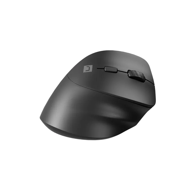 Kabellose optische Maus NATEC CRAKE 2 — Bluetooth 5.2, 2400 DPI, 6 Tasten, rechtshändig, schwarz