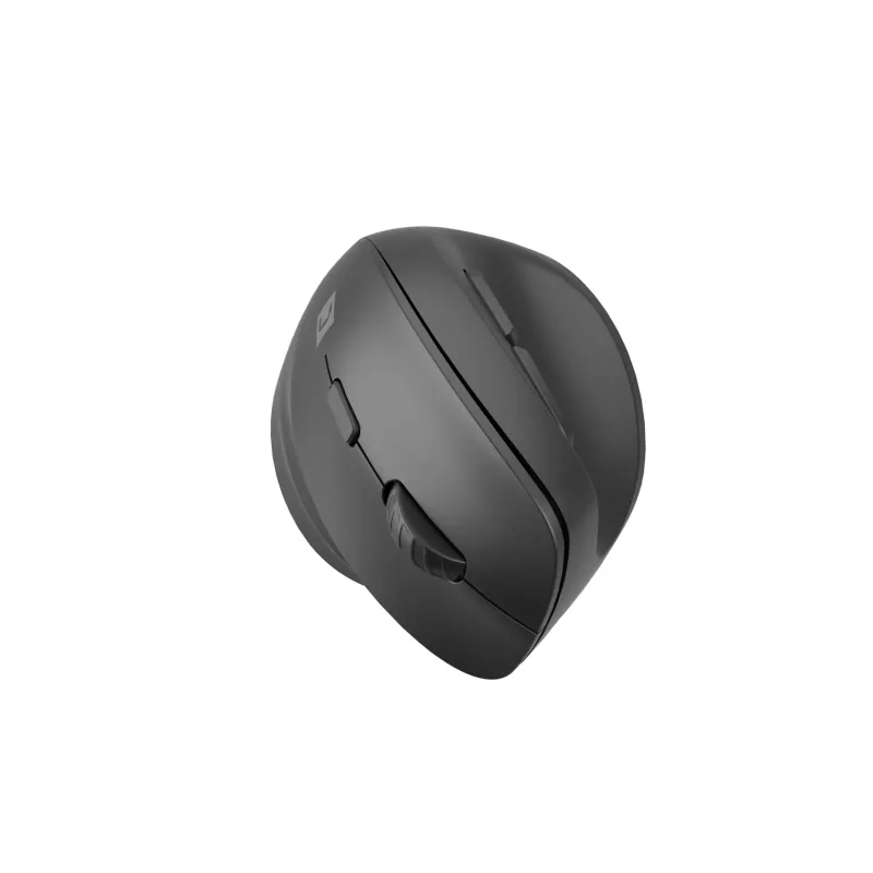 Kabellose optische Maus NATEC CRAKE 2 — Bluetooth 5.2, 2400 DPI, 6 Tasten, rechtshändig, schwarz