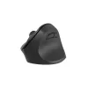 Kabellose optische Maus NATEC CRAKE 2 — Bluetooth 5.2, 2400 DPI, 6 Tasten, rechtshändig, schwarz