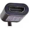 UNITEK V1420A Video-Kabeladapter 0,15 m USB Typ-C HDMI Grau