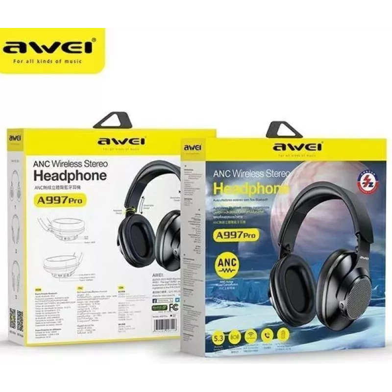 Kopfhörer Awei A997 Pro ANC Bluetooth On-Ear