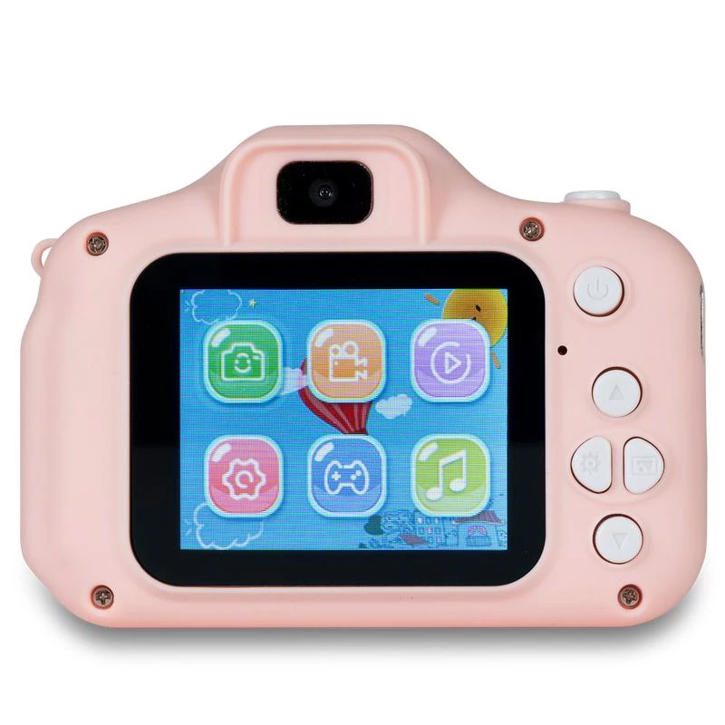 Kinder-Digitalkamera DENVER KCA-1340RO — kompakt 85 g, rosa