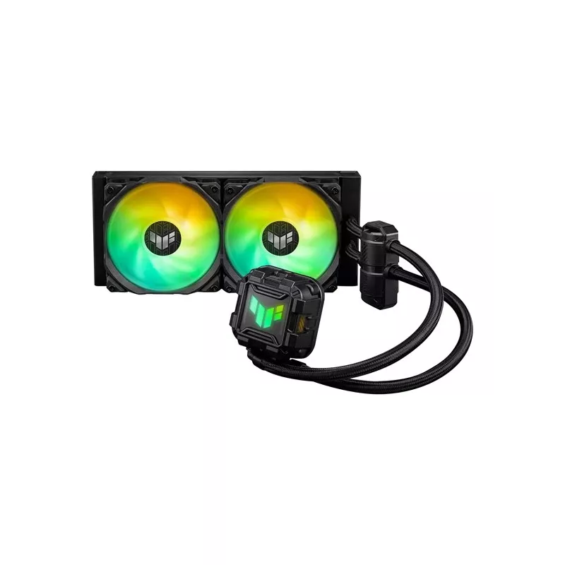 ASUS TUF GAMING LC II 240 ARGB Prozessor-Flüssigkeitskühlungs-Kit 12 cm Schwarz