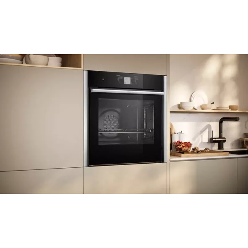 Neff B64CT73N0 Backofen 71 L Schwarz, Edelstahl